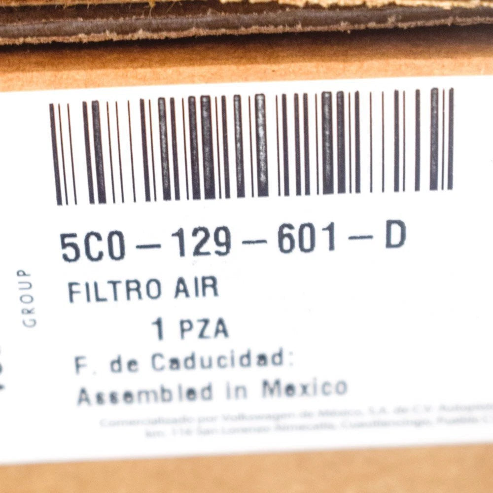 NEW VOLKSWAGEN PASSAT AIR FILTER BOX B8 1.8 TSI 132KW 5C0129601D 2015 ORIGINAL