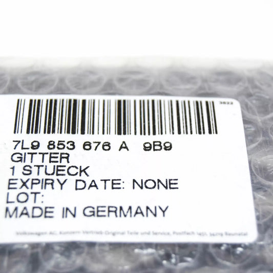 NEW VOLKSWAGEN TOUAREG 7L FRONT BUMPER LOWER GRILL 7L9853676A9B9