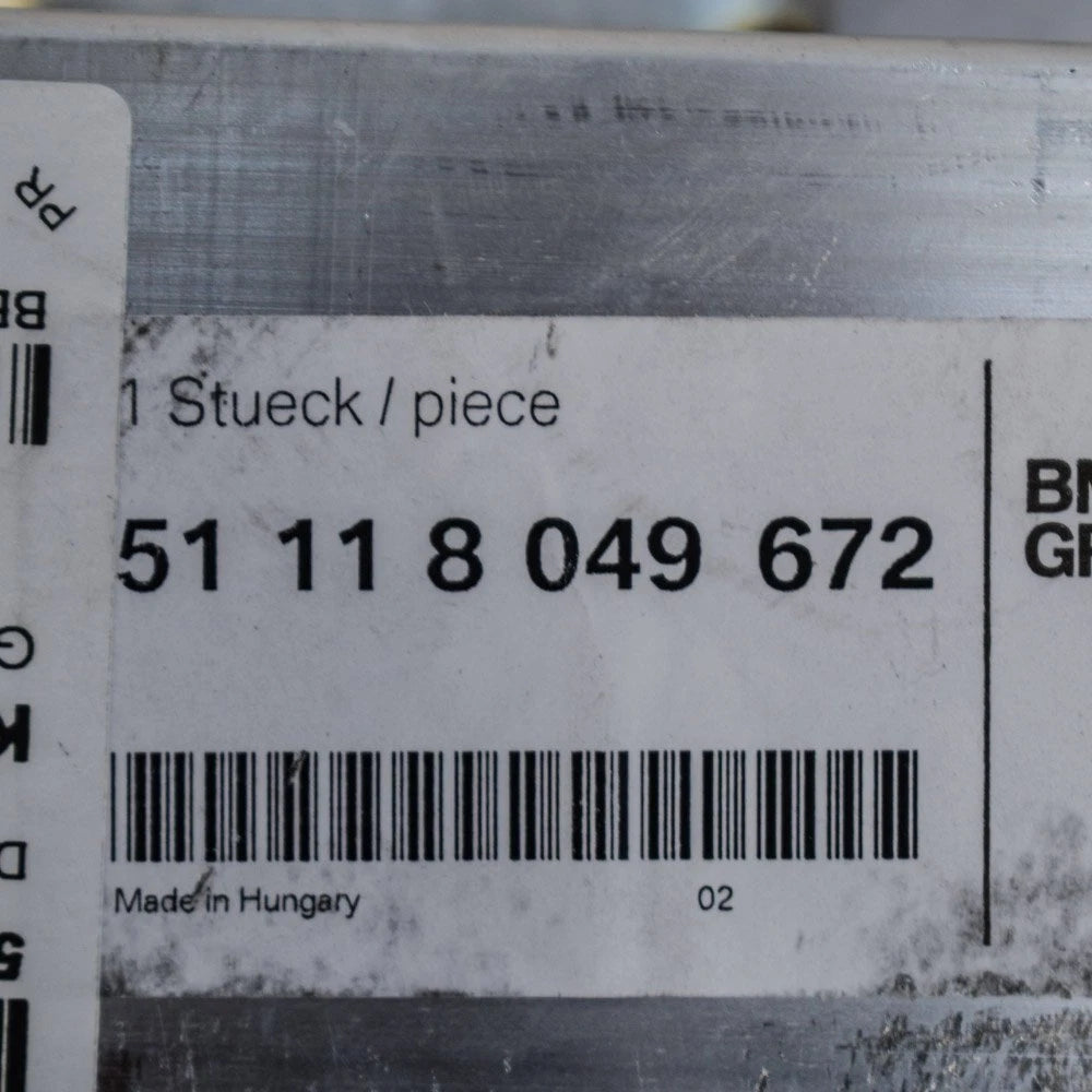 NEW BMW 5 F10 M5 FRONT RIGHT LOWER DEFORMATION ELEMENT 51118049672 ORIGINAL