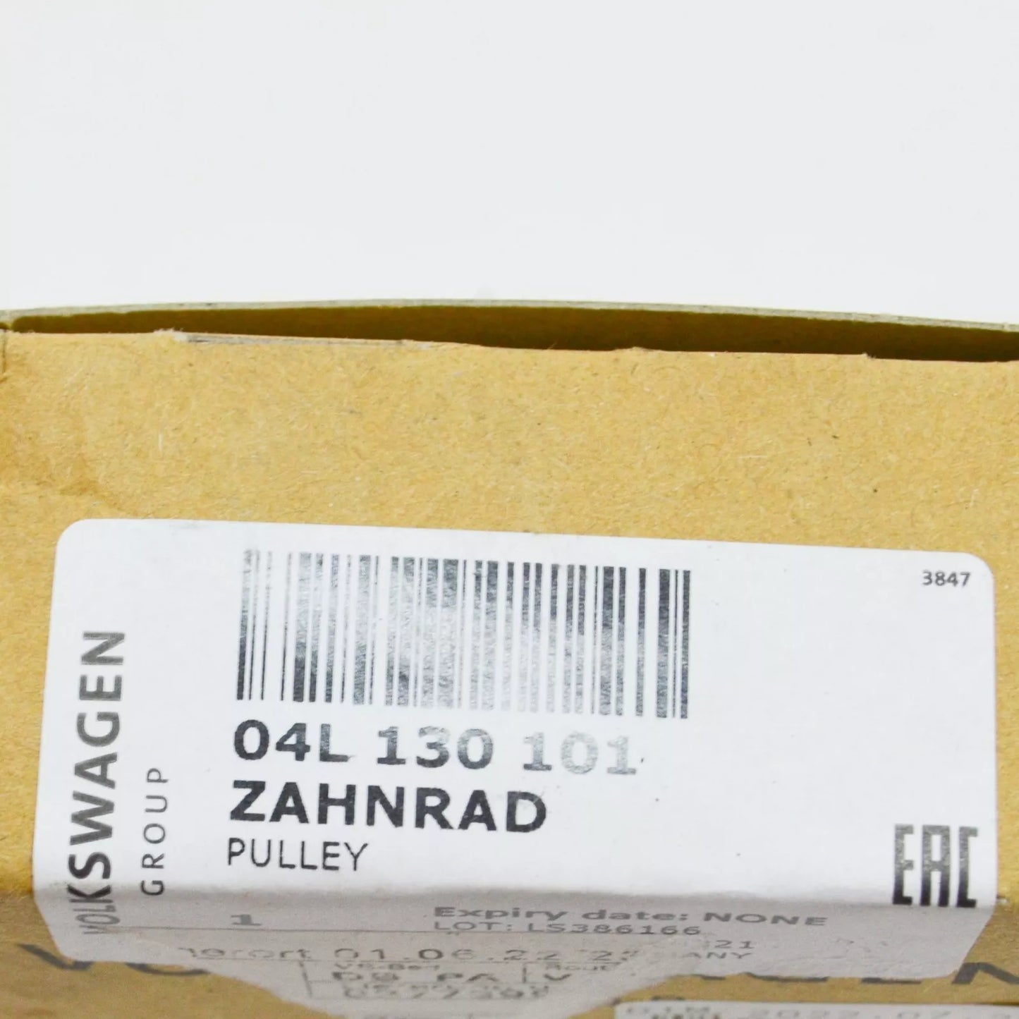 NEW AUDI A1 8X HIGH PRESSURE FUEL PUMP PULLEY 04L130101