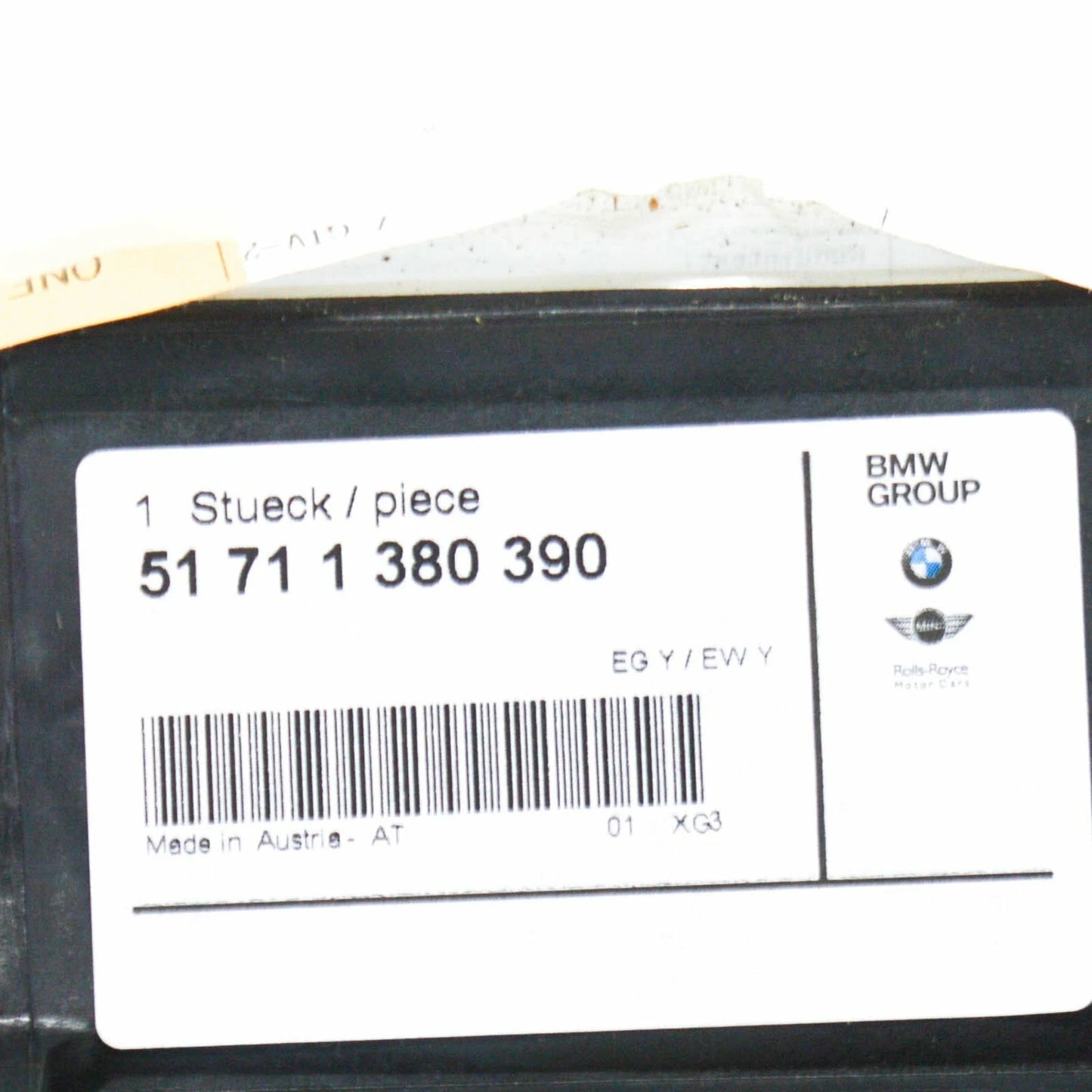 NEW BMW 3 E30 ENGINE WIRING HARNESS SUPPORT 51711380390 ORIGINAL