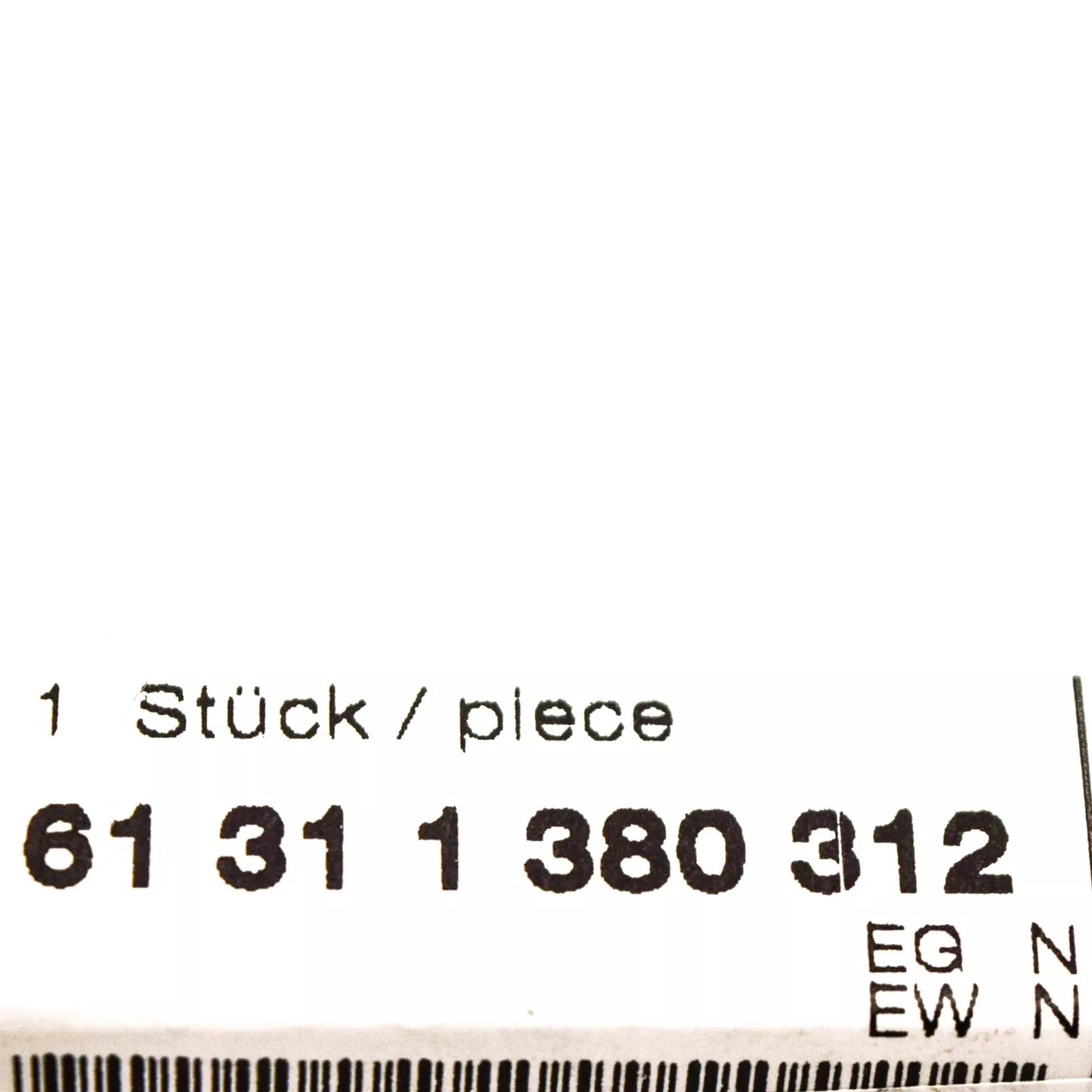 NEW BMW E28 E30 CABRIO COUPE FOG TAIL LIGHT LAMP SWITCH 1380312 61311380312