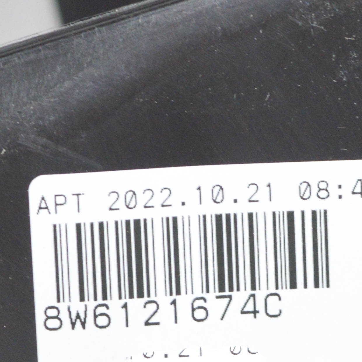 NEW AUDI RS5 SPORTBACK 8W6 RIGHT SIDE RADIATOR AIR DUCT 8W6121674C ORIGINAL