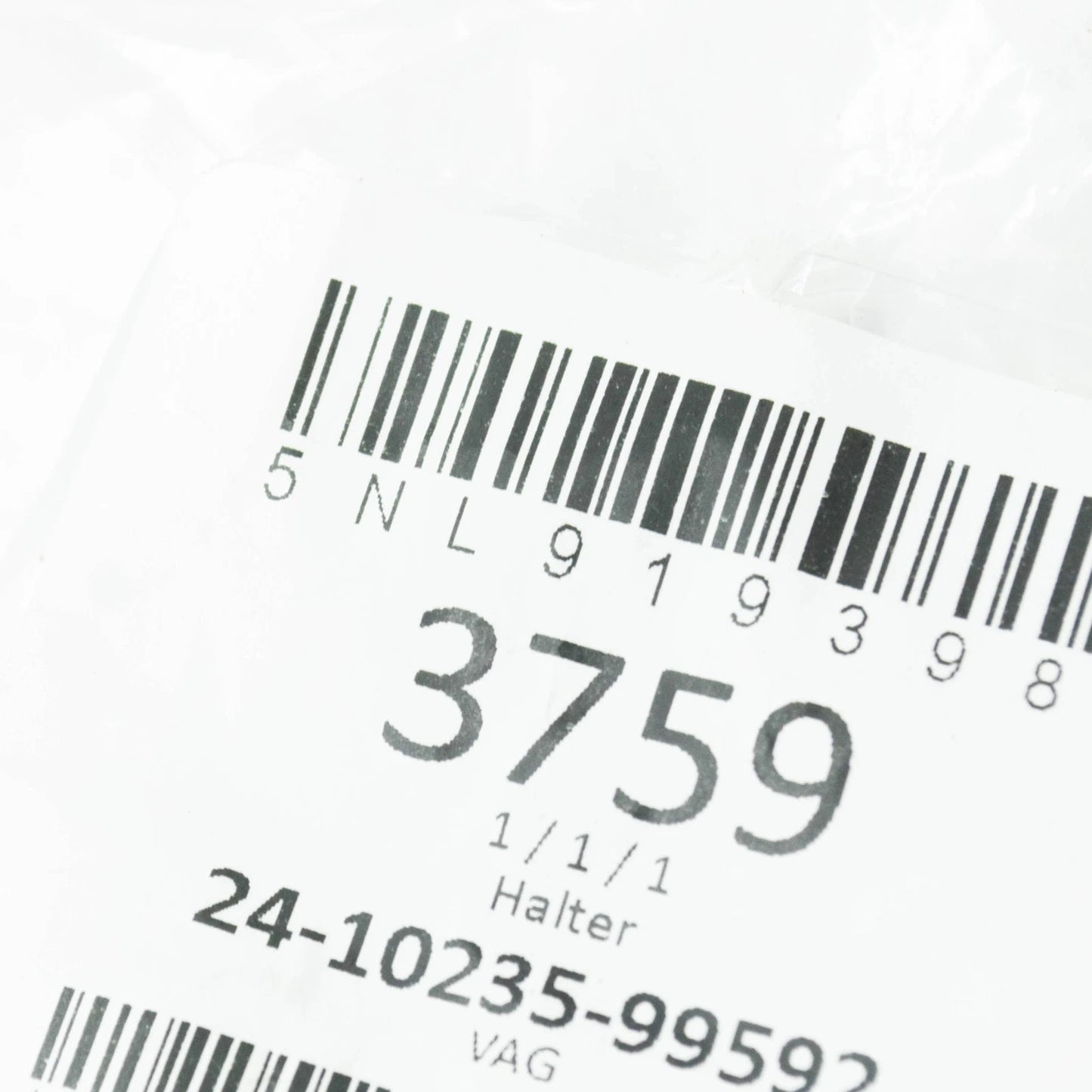 NEW VW TIGUAN ALLSPACE MK2 REAR RIGHT OUTER PARK SENSOR HOLDER 5NL919398