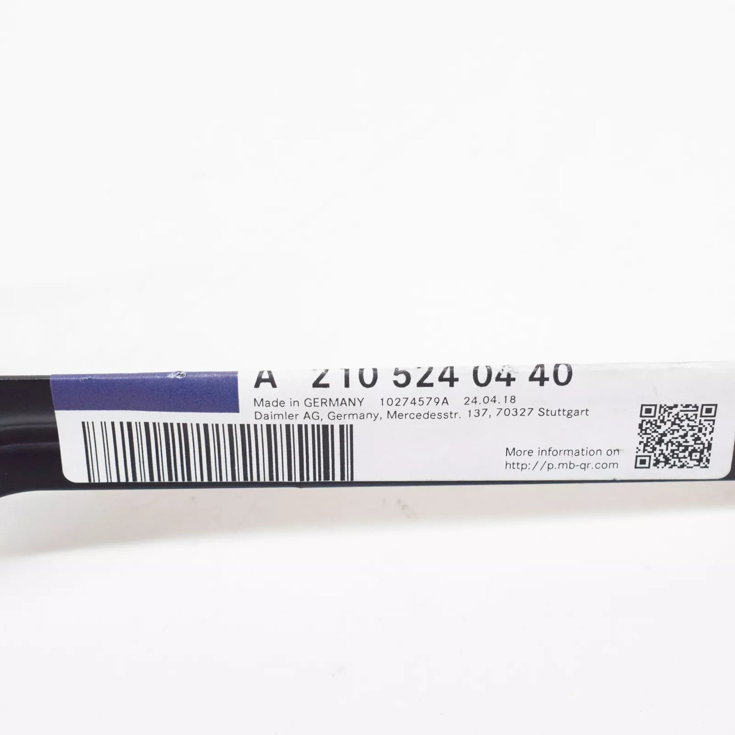 NEW MERCEDES-BENZ E W210 REAR ANTINOISE CAPSULE BRACKET A2105240440 ORIGINAL