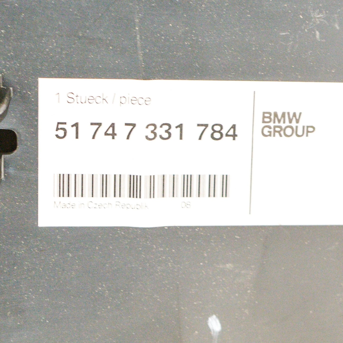 NEW BMW 5 F10 FRONT RIGHT BRAKE AIR DUCT 7331784 51747331784 2015 ORIGINAL