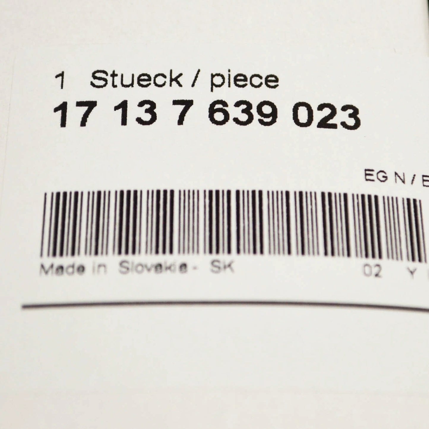 NEW BMW E36 E38 E39 E46 RADIATOR EXPANSION TANK CAP COVER 7639023 17137639023