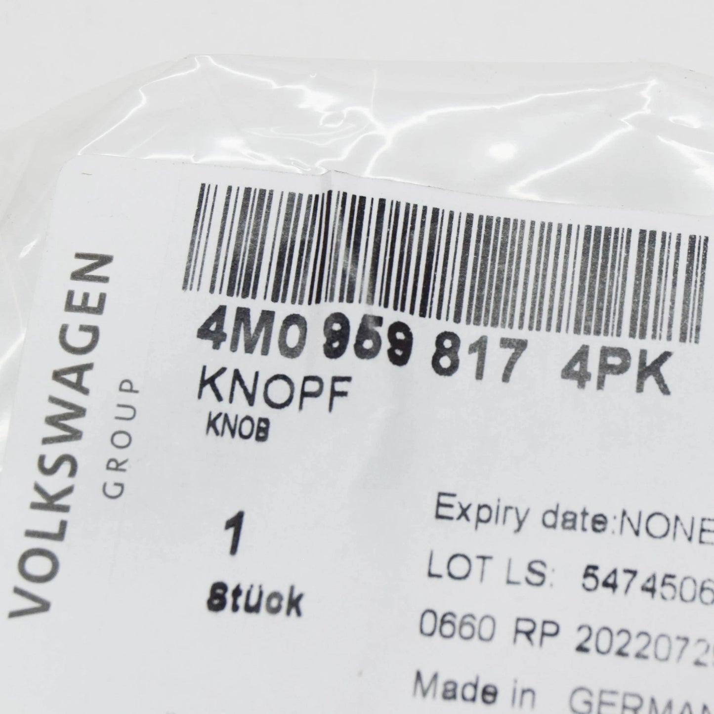 NEW AUDI Q7 4M FRONT LEFT POWER SEAT SWITCH KNOB 4M09598174PK ORIGINAL