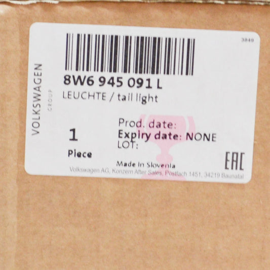 NEW AUDI A5 SPORTBACK F5 REAR LEFT TAILLIGHT 8W6945091L ORIGINAL