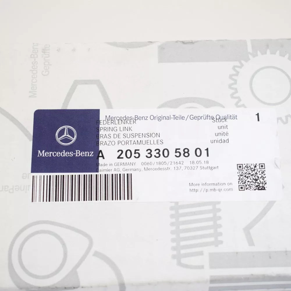 NEW MERCEDES BENZ C W205 FRONT LOWER CONTROL ARM A2053305801 ORIGINAL
