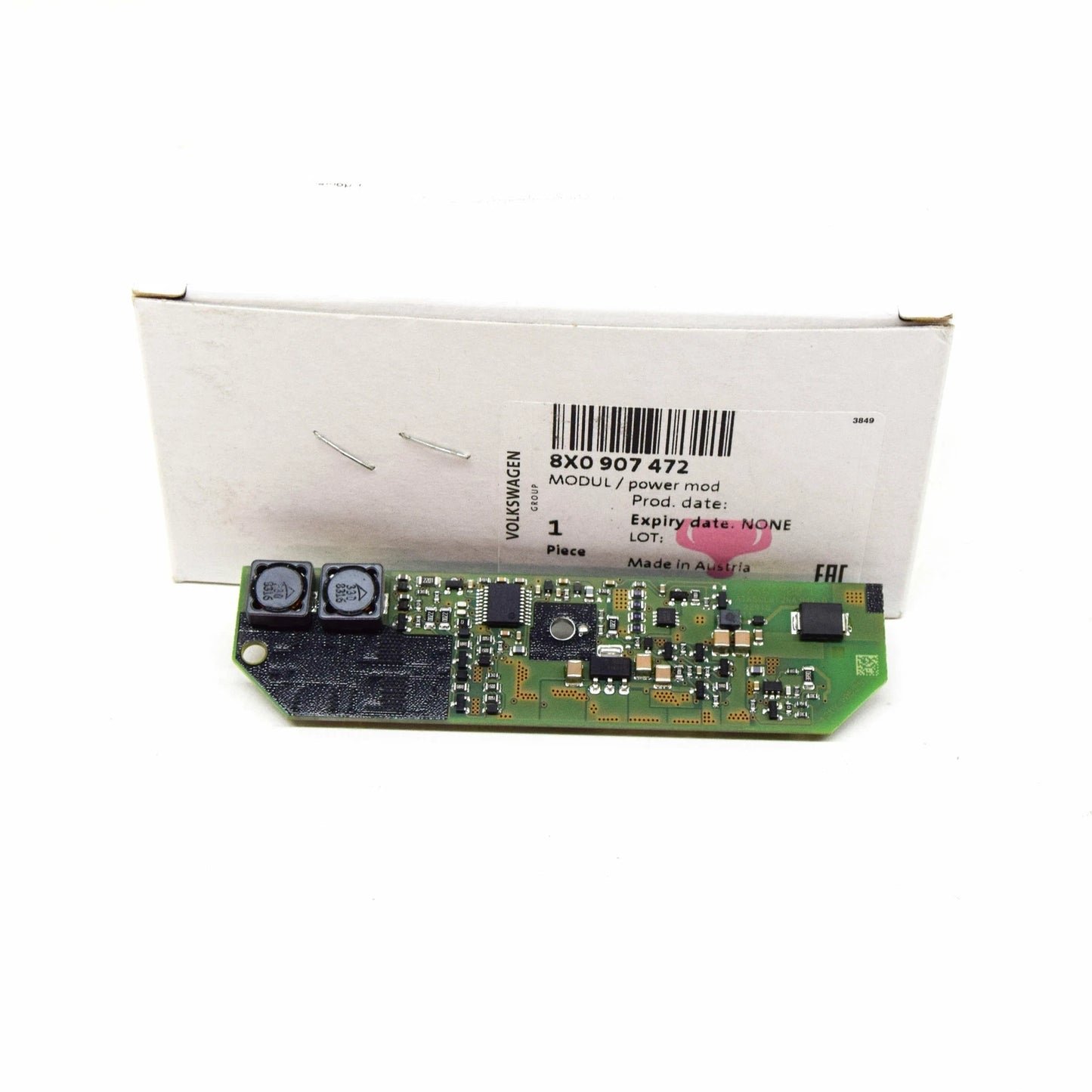 NEW AUDI A1 8X LEFT DAY DRIVING LIGHT POWER MODULE 8X0907472 ORIGINAL