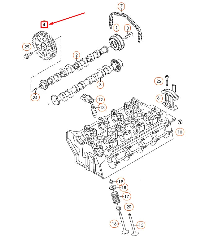 NEW AUDI A1 8X TOOTHED BELT PULLEY 06D109111B