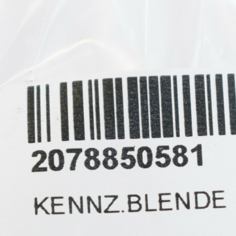 NEW MERCEDES-BENZ E-CLASS C207 NUMBER PLATE MOLDIN A2078850581 ORIGINAL