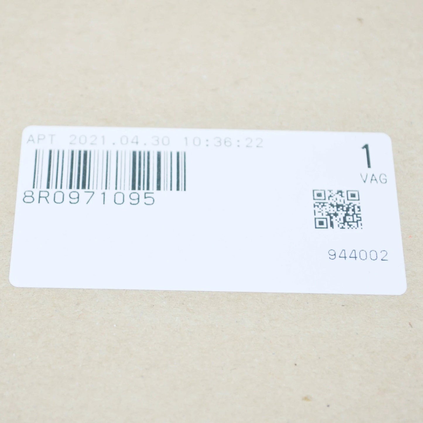 NEW AUDI Q5 8R FRONT PARKING AID SYSTEM WIRING HARNESS 8R0971095 ORIGINAL