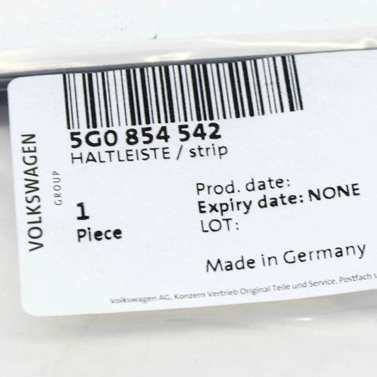 NEW VW GOLF MK7 5G FRONT WINDSHIELD RIGHT MOLDING BRACKET 5G0854542 ORIGINAL