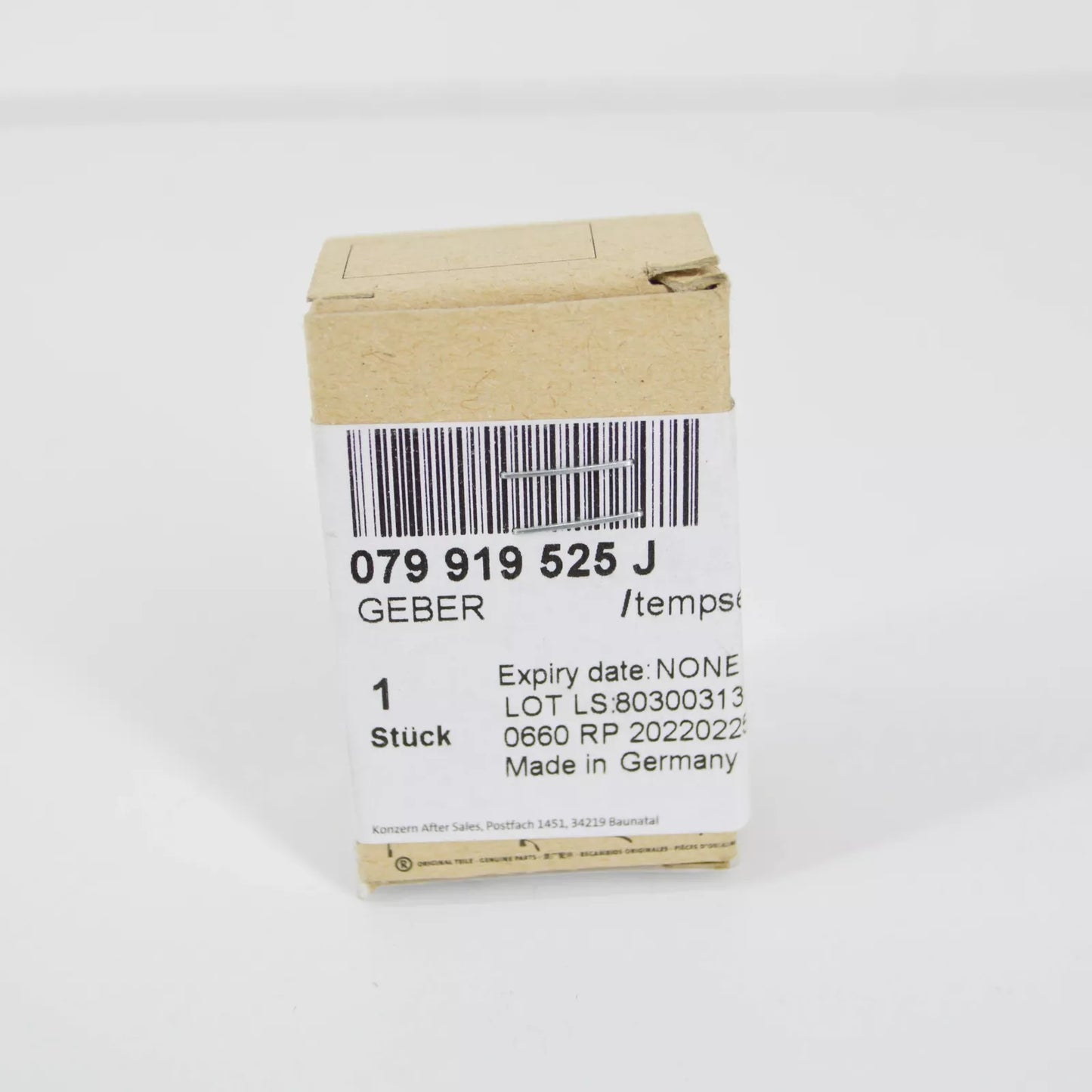 NEW VW TOUAREG CR BATTERY TEMPERATURE SENSOR 079919525J ORIGINAL