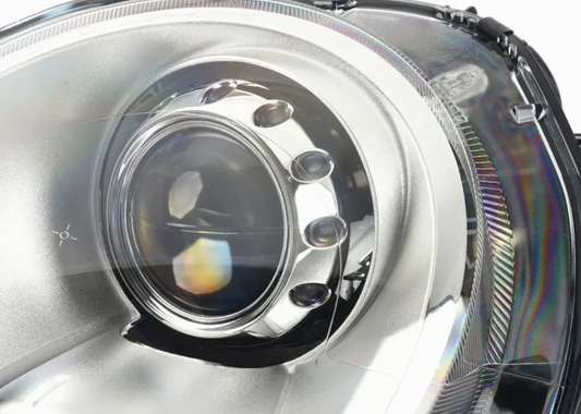 new mini clubman r55 front left bi-xenon headlight lhd 63127292057 original