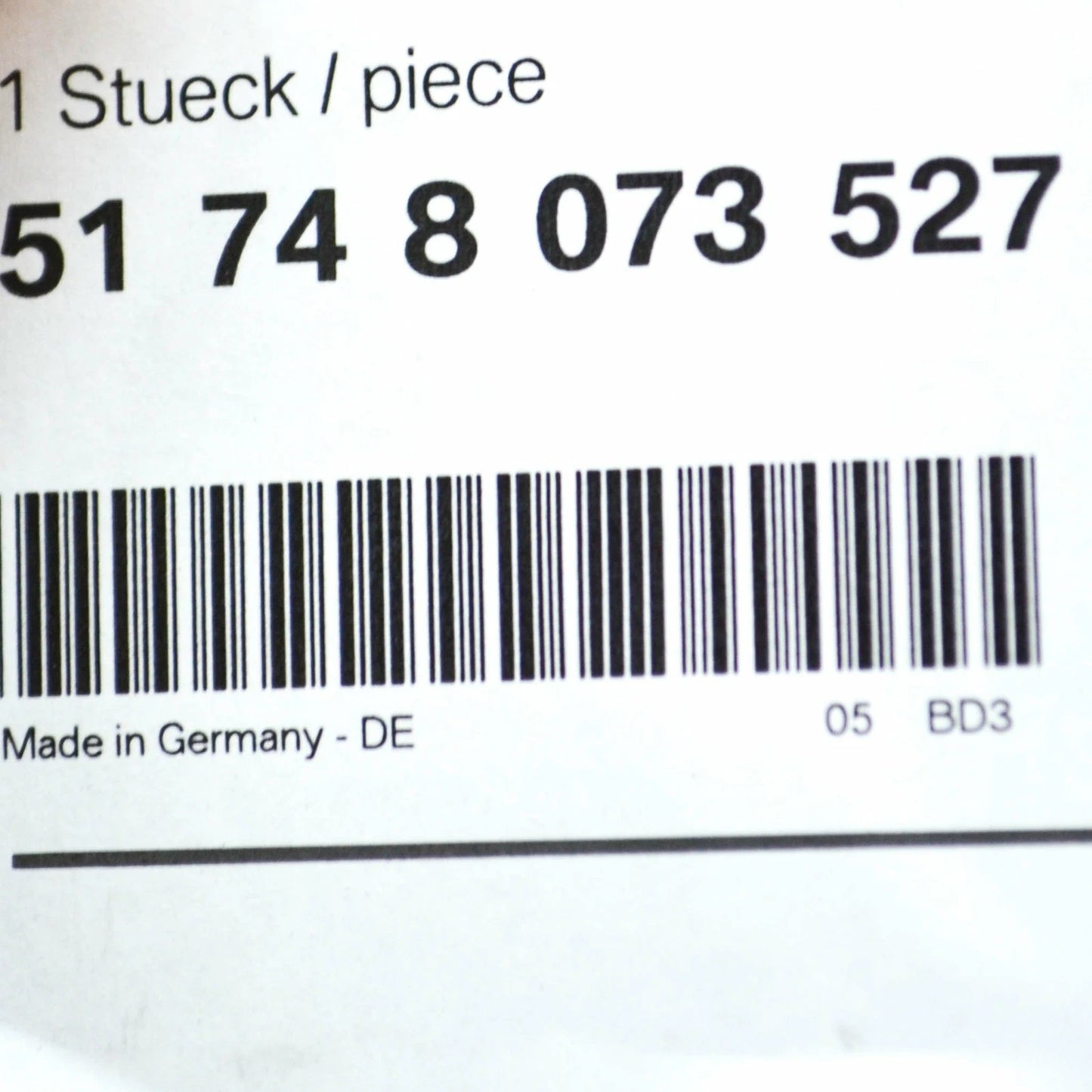 NEW BMW M2 COUPE F87 FRONT LEFT BRAKE AIR DUCT 51748073527 ORIGINAL