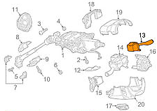 NEW AUDI A4 B7 WIPER SWITCH ON OFF STALK 4E0953503G4PK 4E0953503G 4PK ORIGINAL