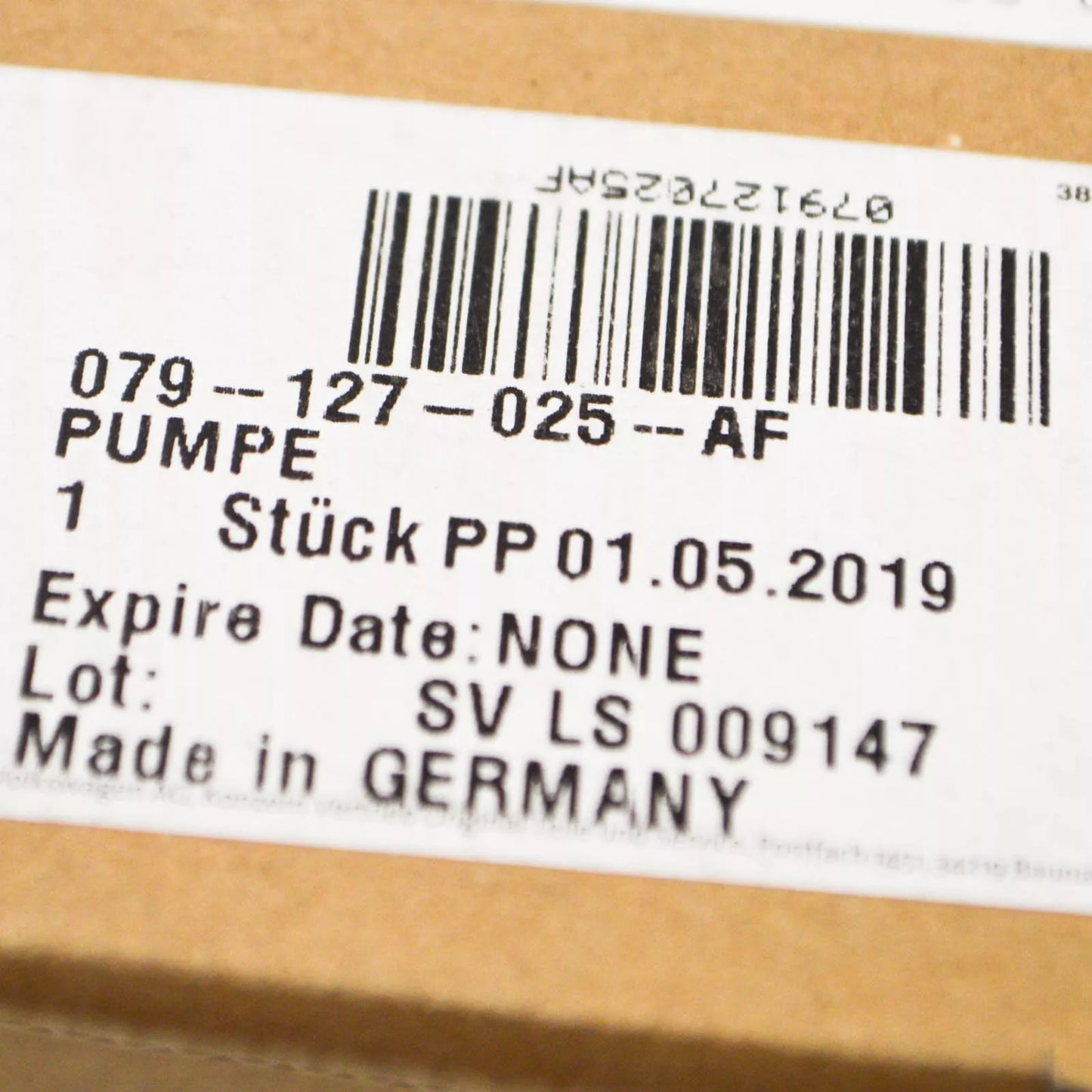 NEW AUDI Q7 4L HIGH PRESSURE FUEL PUMP 079127025AF 4.2 PETROL ORIGINAL