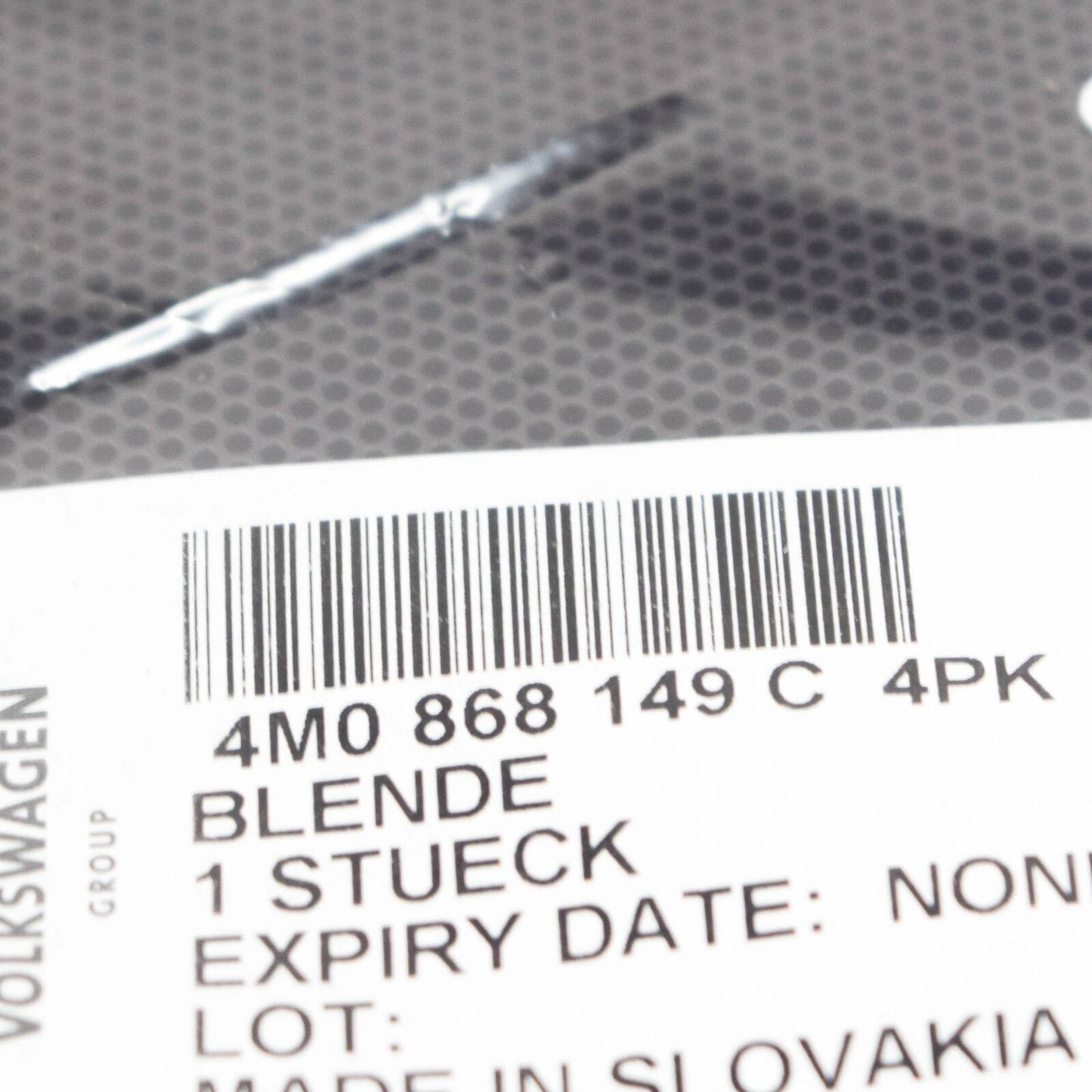 NEW AUDI Q7 4M LEFT ROOF LOUDSPEAKER COVER TRIM 4M0868149C4PK ORIGINAL