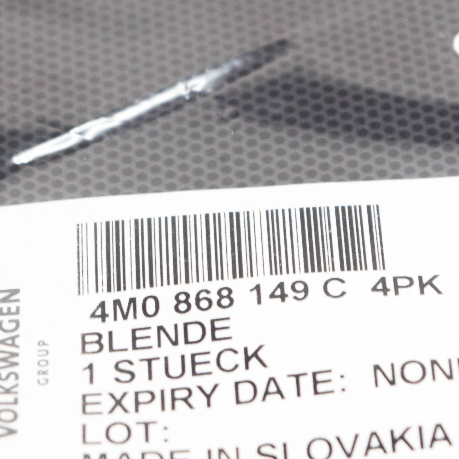 NEW AUDI Q7 4M LEFT ROOF LOUDSPEAKER COVER TRIM 4M0868149C4PK ORIGINAL