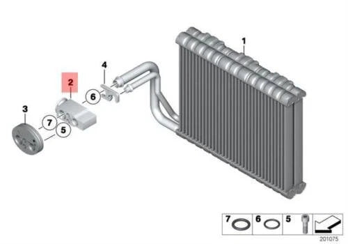 NEW BMW F01 F02 CONDITIONER AC A/C EXPANSION VALVE 9159803 64119159803 ORIGINAL