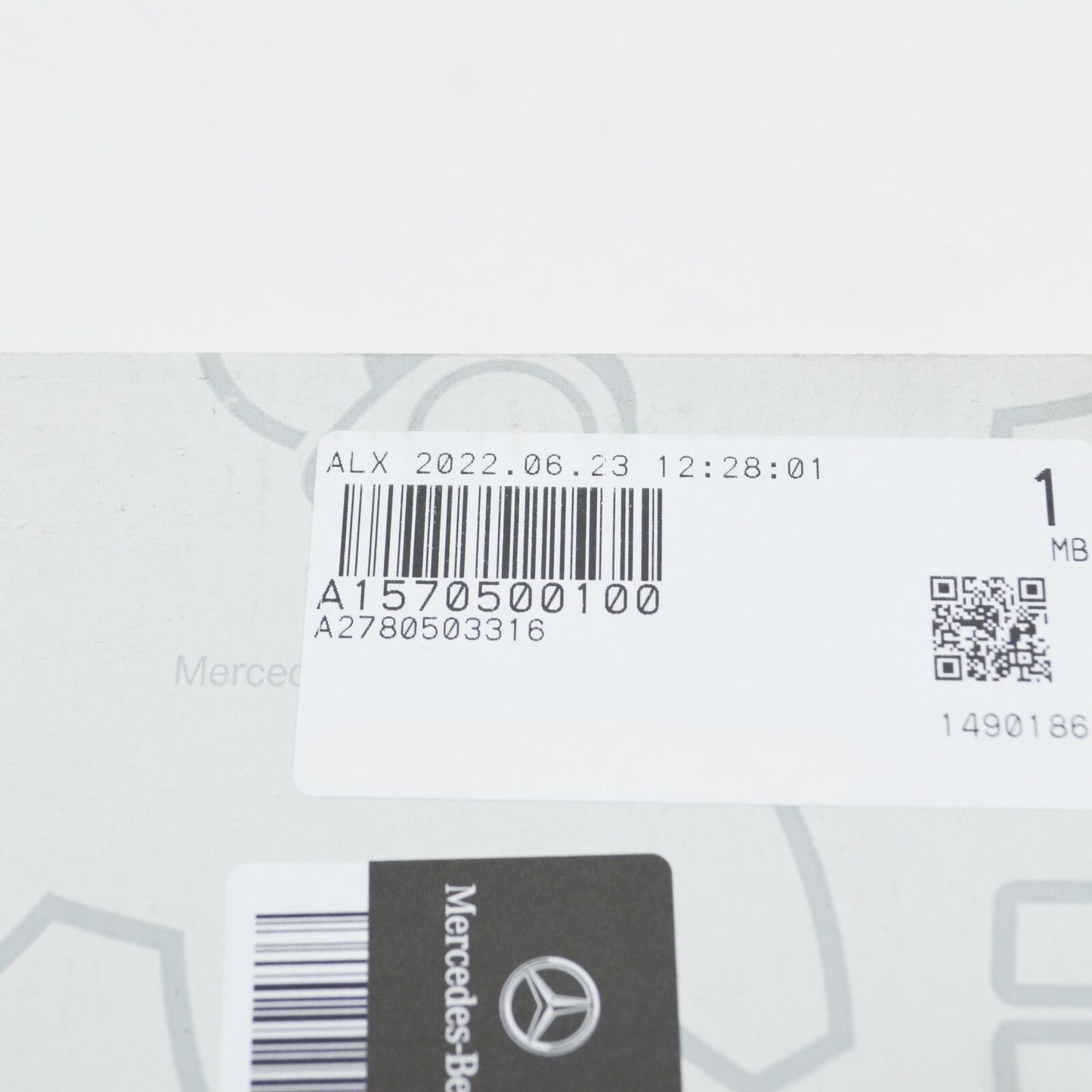 new mercedes-benz ml w166 left chain sliding rail a1570500100 original