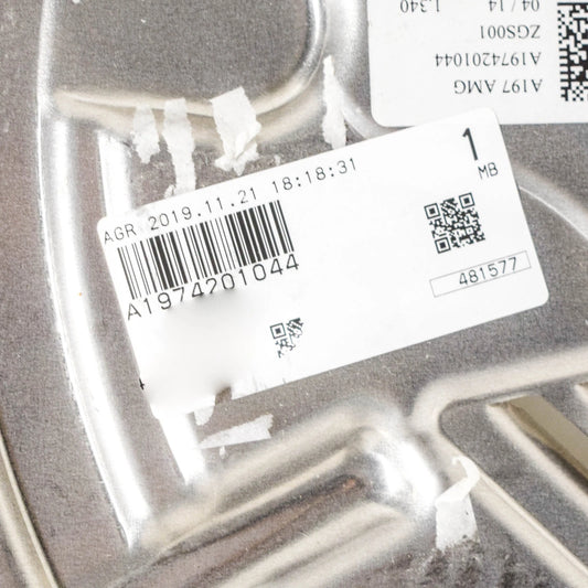 NEW MB SLS C197 AMG FRONT RIGHT BRAKE DISC COVERING PANEL A1974201044 ORIGINAL