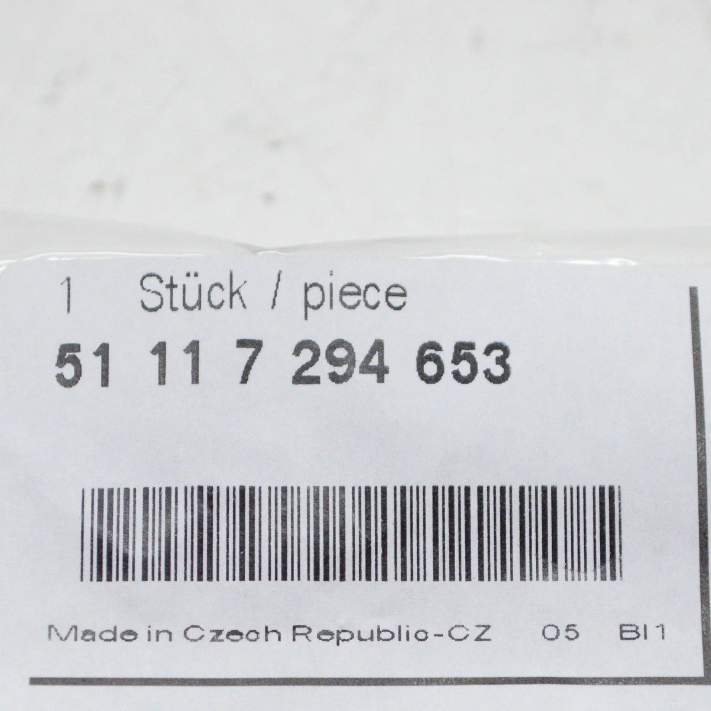 NEW BMW 4 COUPE F32 FRONT LEFT BOTTOM SIDE PANEL BRACKET 51117294653 ORIGINAL