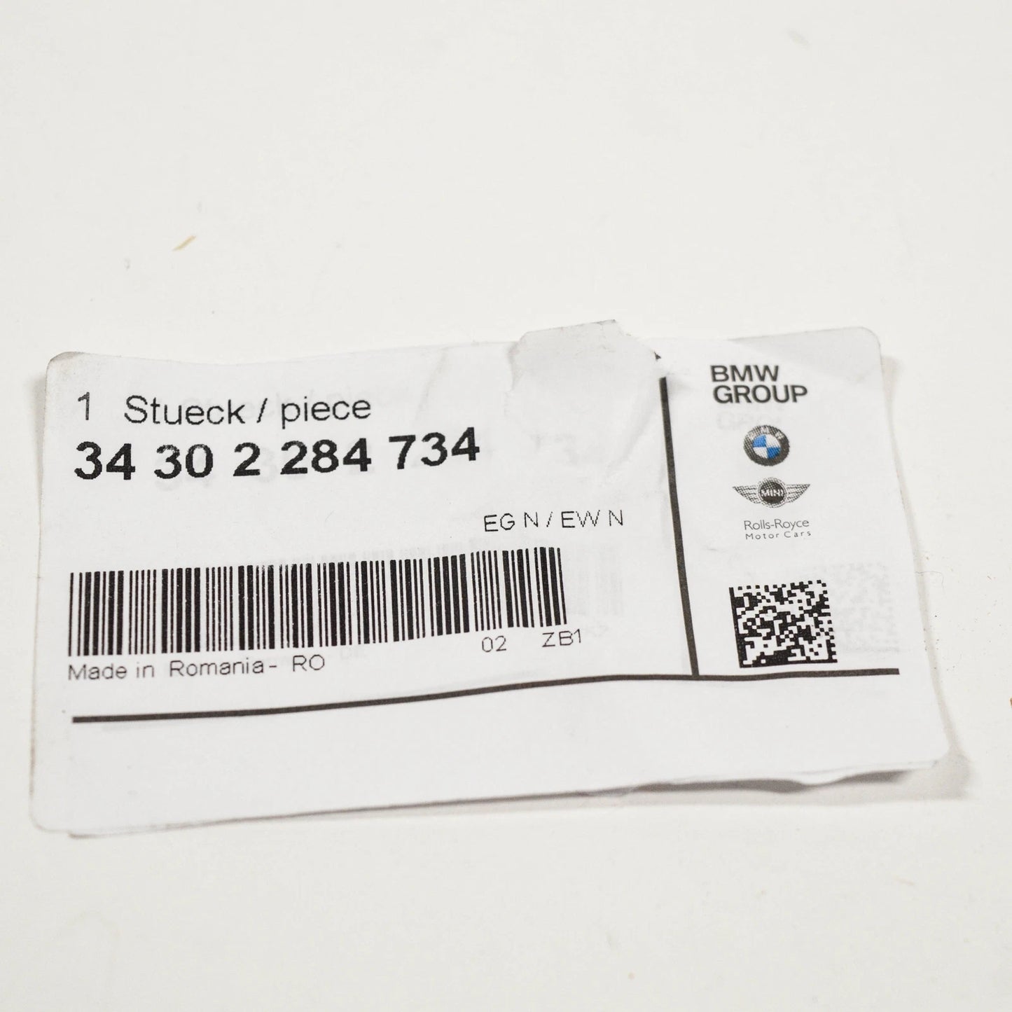 NEW BMW M2 F87 FRONT RIGHT BRAKE HOSE BRACKET 34302284734 ORIGINAL