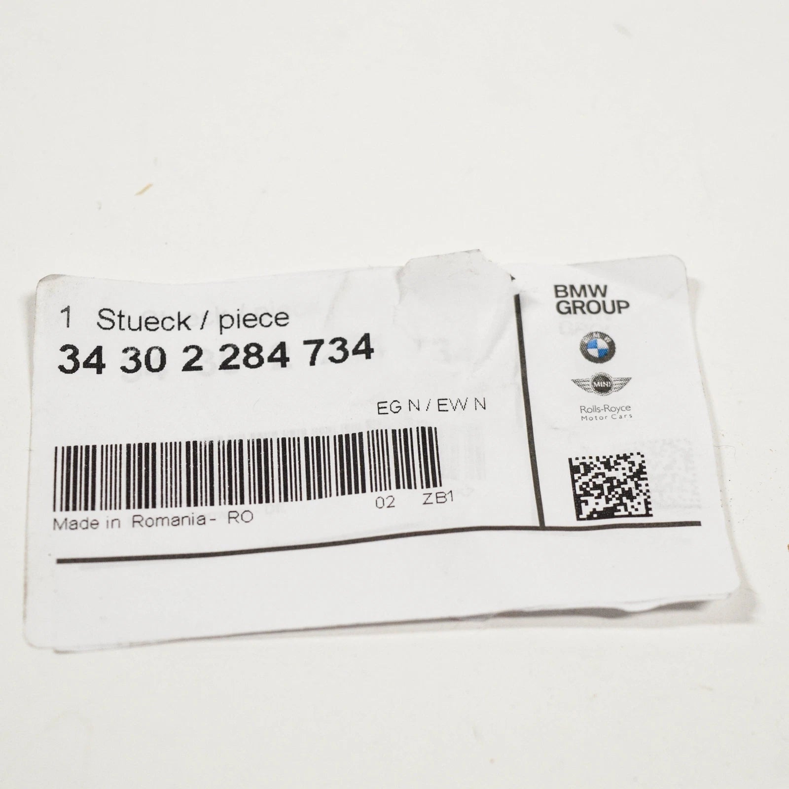 NEW BMW M2 F87 FRONT RIGHT BRAKE HOSE BRACKET 34302284734 ORIGINAL