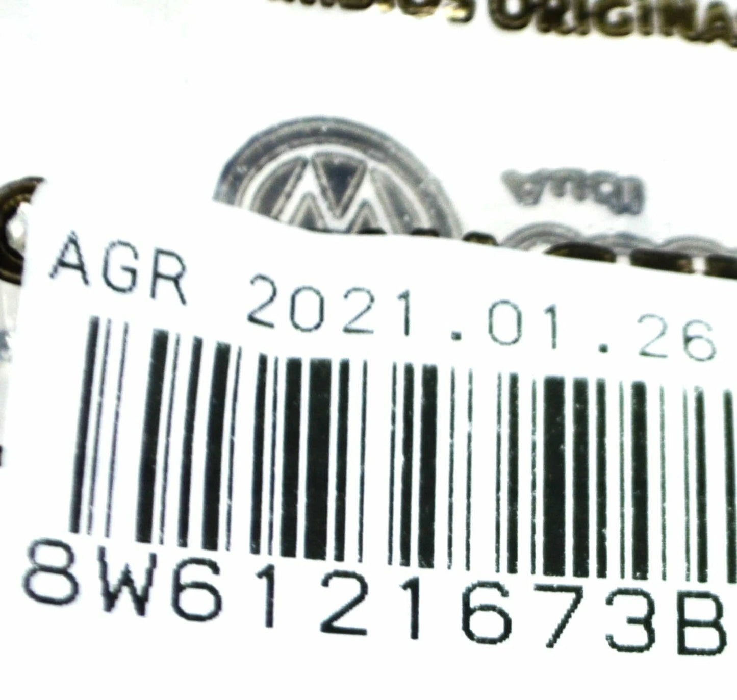 NEW AUDI A5 8W6 S5 LEFT RADIATOR SUPPORT BAFFLE SMALL GUIDE 8W6121673B ORIGINAL