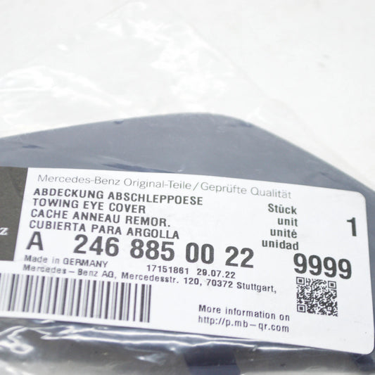 NEW MB B W246 FRONT BUMPER TOW HOOK COVER CAP A2468850022 9999