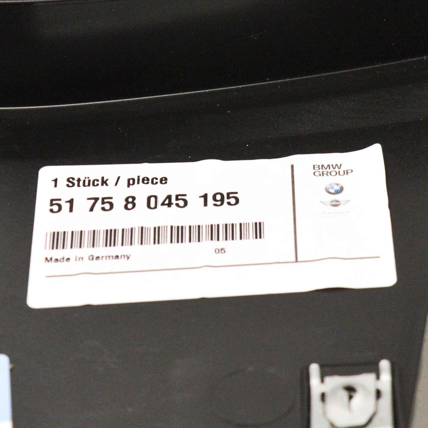 new bmw 5 f10 front left wheel arch housing front part 8045195 51758045195