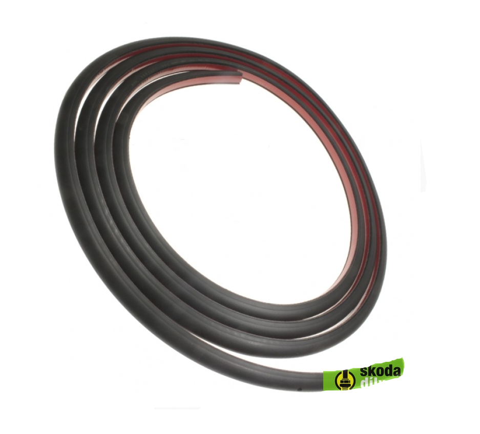 new skoda superb mk2 3t rear left outer door sealing rubber 3t9839701 original