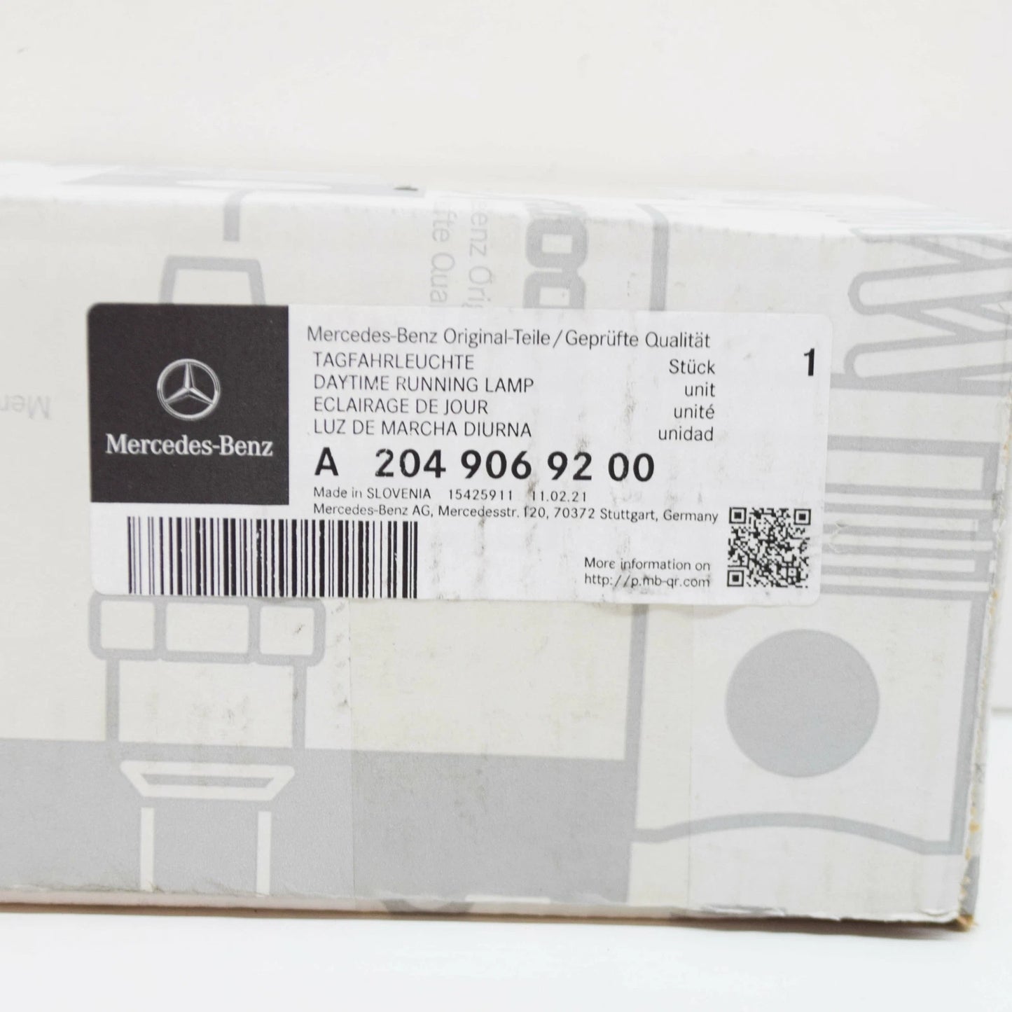 NEW MERCEDES-BENZ B-CLASS W246 FRONT RIGHT DRL LIGHT A2049069200