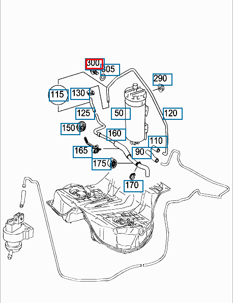 NEW MERCEDES BENZ CL C216 PURGE CONTROL VALVE A0004708893 ORIGINAL