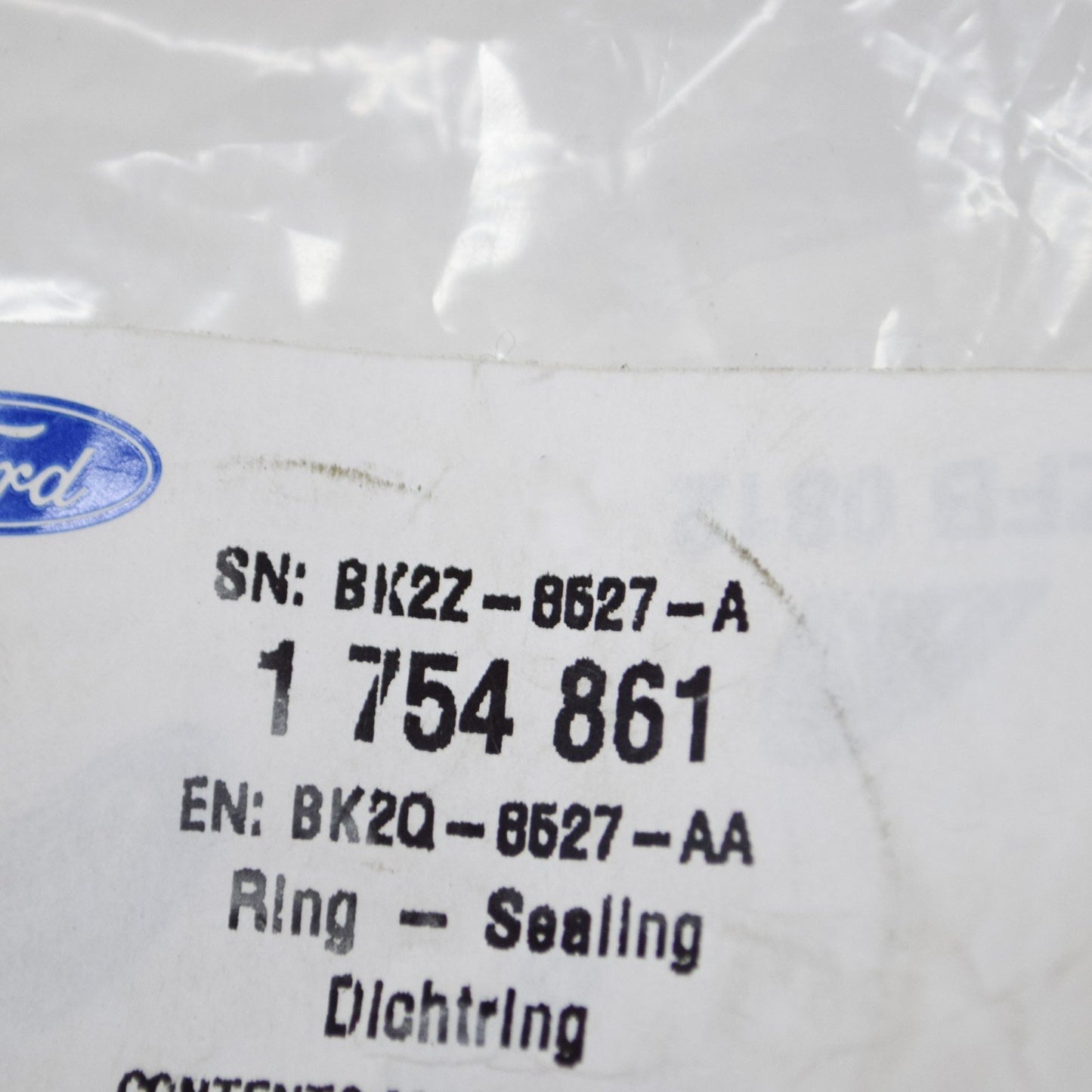 new ford transit mk4 egr tube inner seal ring bk2q-8527-aa 1754861 original