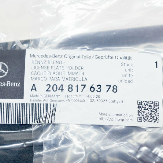 NEW MERCEDES-BENZ GLK-CLASS X204 FRONT LICENCE NUMBER HOLDER A2048176378