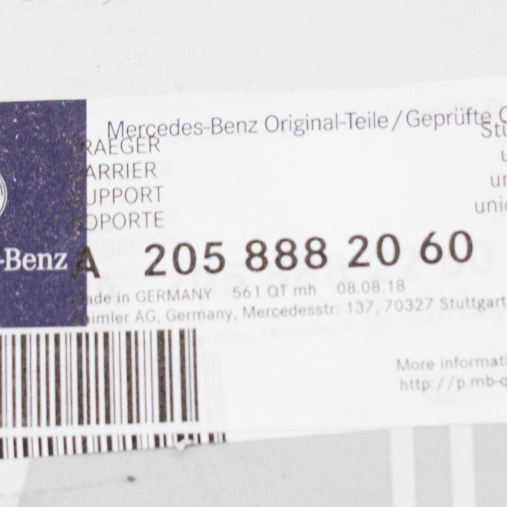 NEW MERCEDES-BENZ C-CLASS W205 FRONT RIGHT GRILLE A2058882060 ORIGINAL