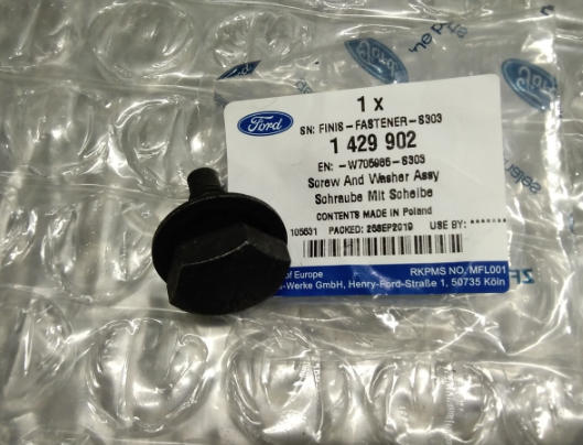 new ford b-max b232 steering column bolt 1429902 w705985-s303 original