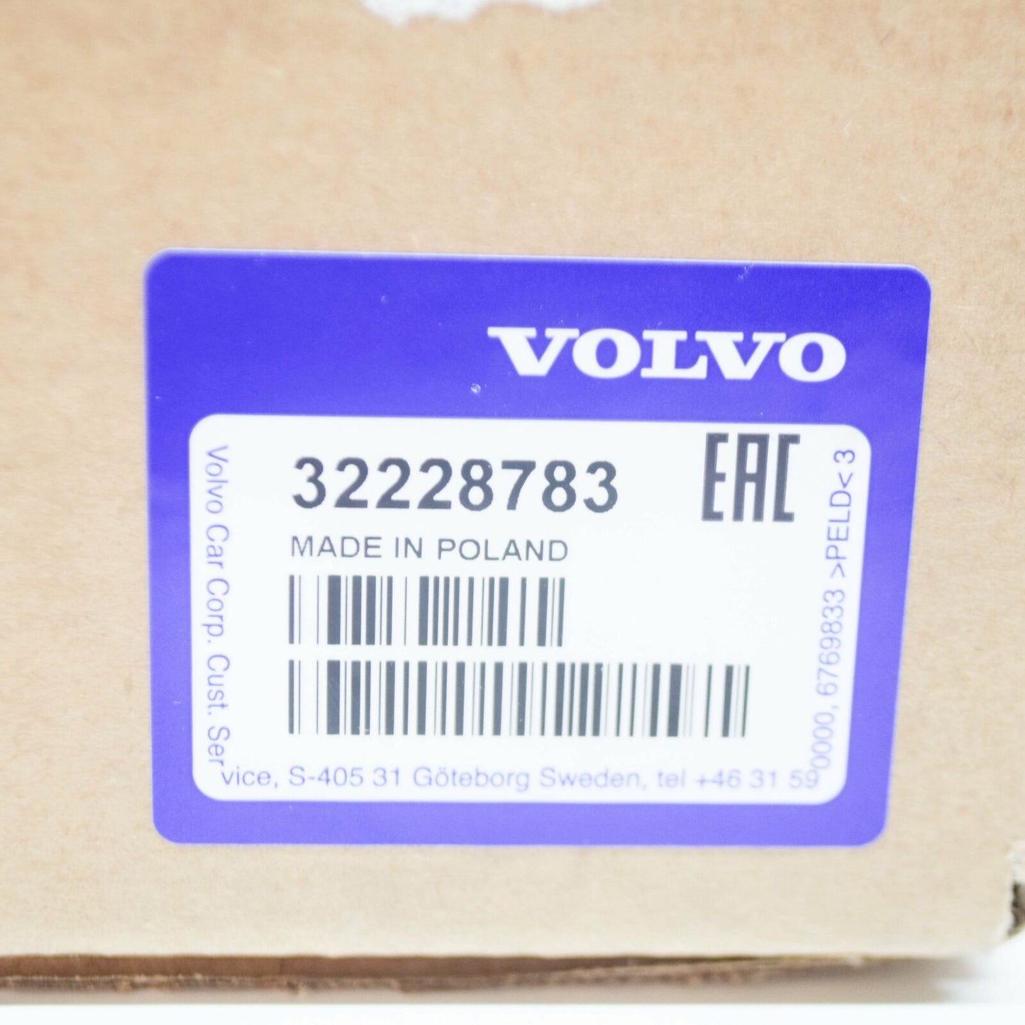Genuine Volvo Xc40 Rear Right Fog Light Assembly 32228783 Original