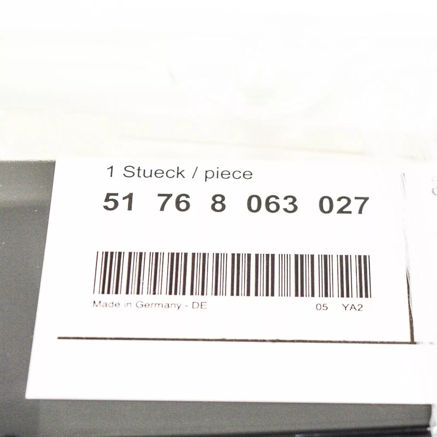 NEW BMW X6 F16 FRONT LEFT SIDE PANEL M AIR DUCT 51768063027 8063027 ORIGINAL