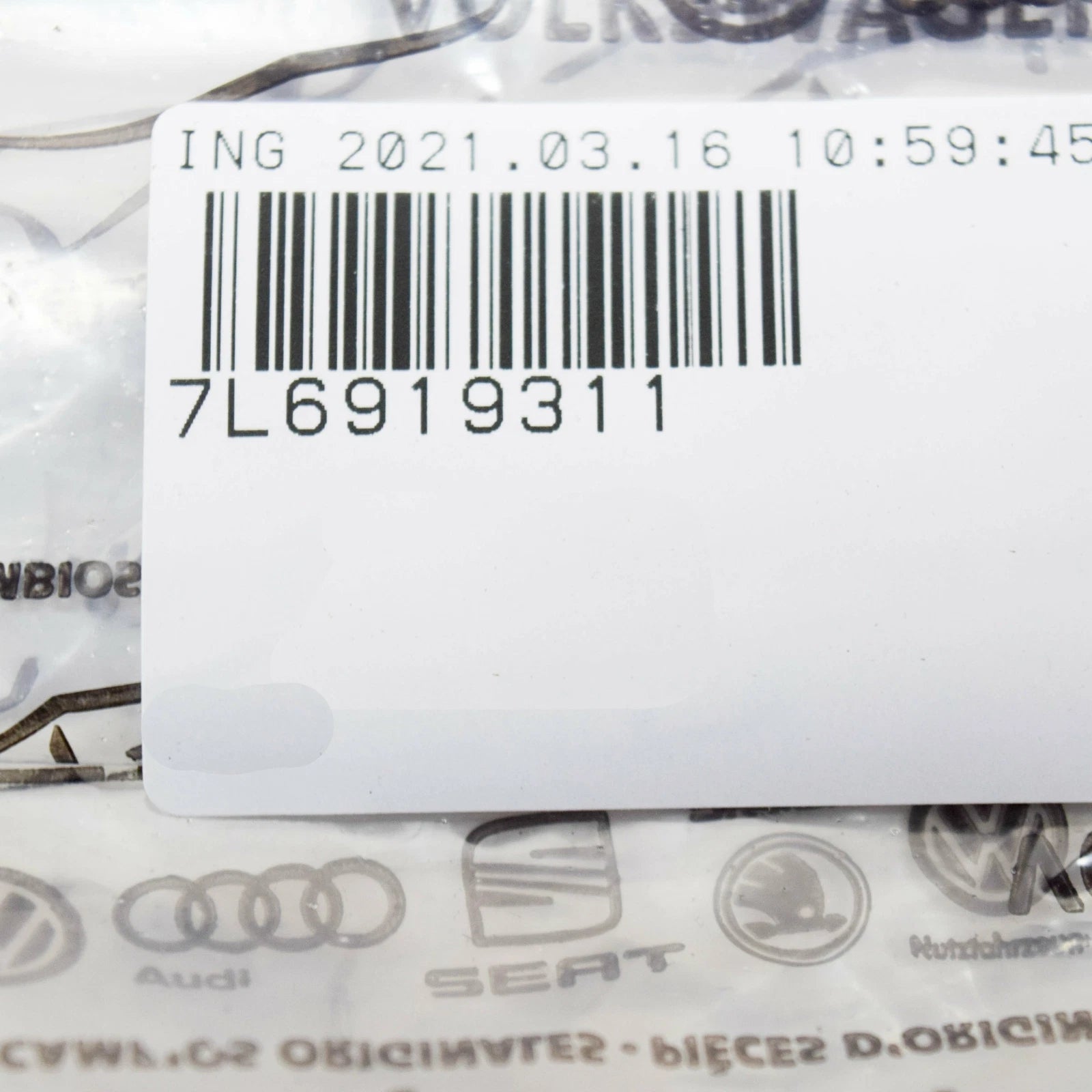 NEW AUDI A1 8X FRONT POWER OUTLET COVER 7L6919311 ORIGINAL