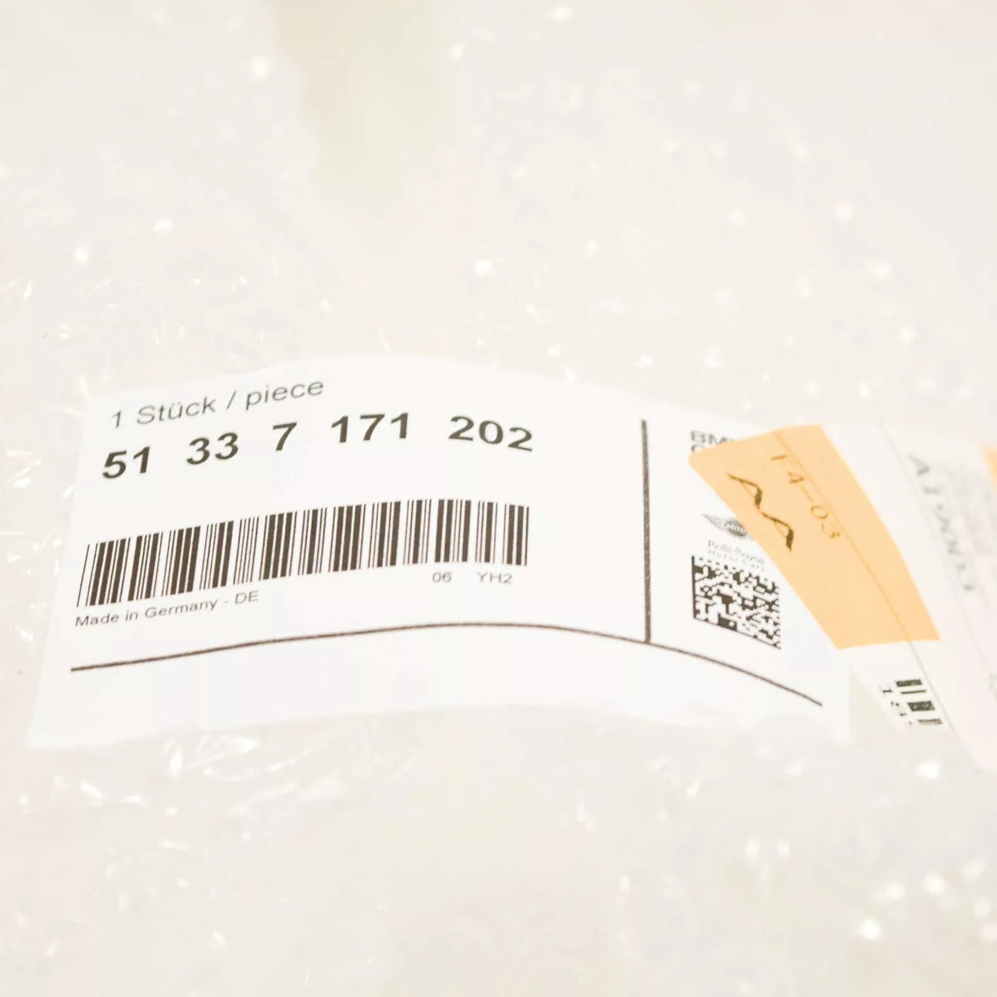 NEW BMW 3 E90 FRONT RIGHT DOOR SPEAKER TWEETER COVER 51337171202 7171202