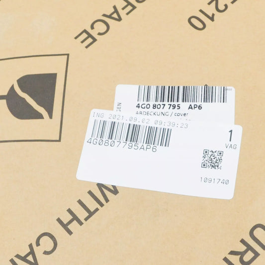 NEW AUDI RS6 C7 FRONT BUMPER LEFT GRILLE COVER 4G0807795AP6 ORIGINAL