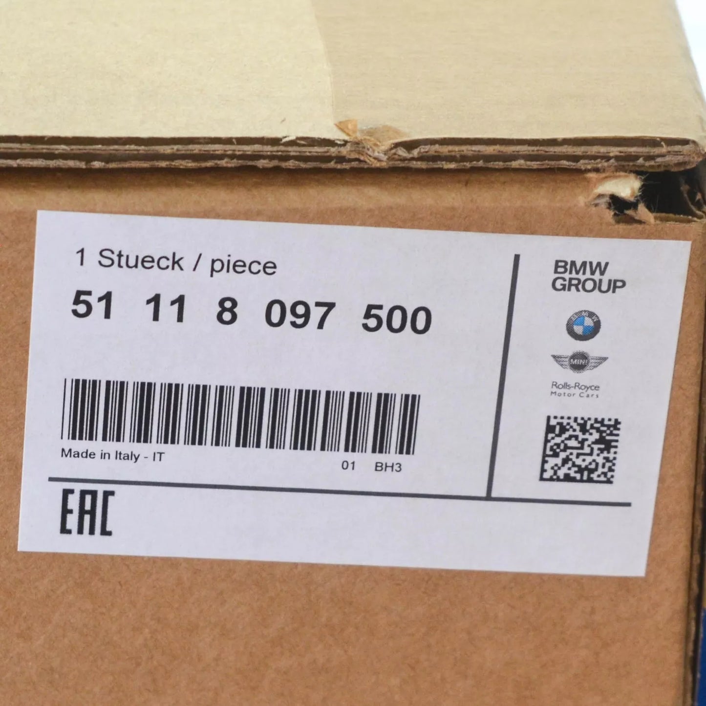 NEW BMW M2 COUPE F87 FRONT BUMPER MIDDLE GRILLE 51118097500 ORIGINAL