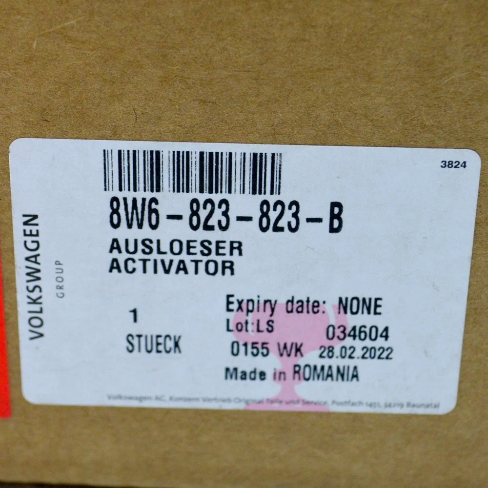 NEW AUDI A5 SPORTBACK 8W6 LEFT BONNET HOOD HINGE ACTUATOR 8W6823823C ORIGINAL