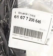 NEW BMW Z4 E89 HEADLIGHT WASHER RIGHT SIDE 61677206646 7206646 ORIGINAL